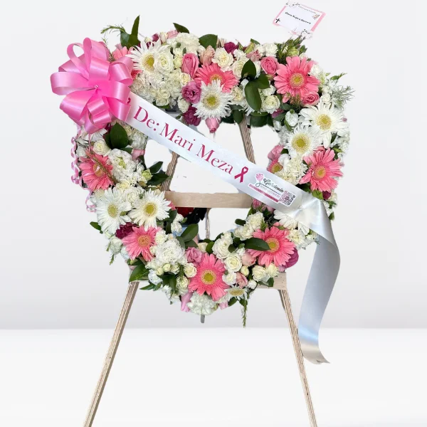 Corona Corazón Funeral